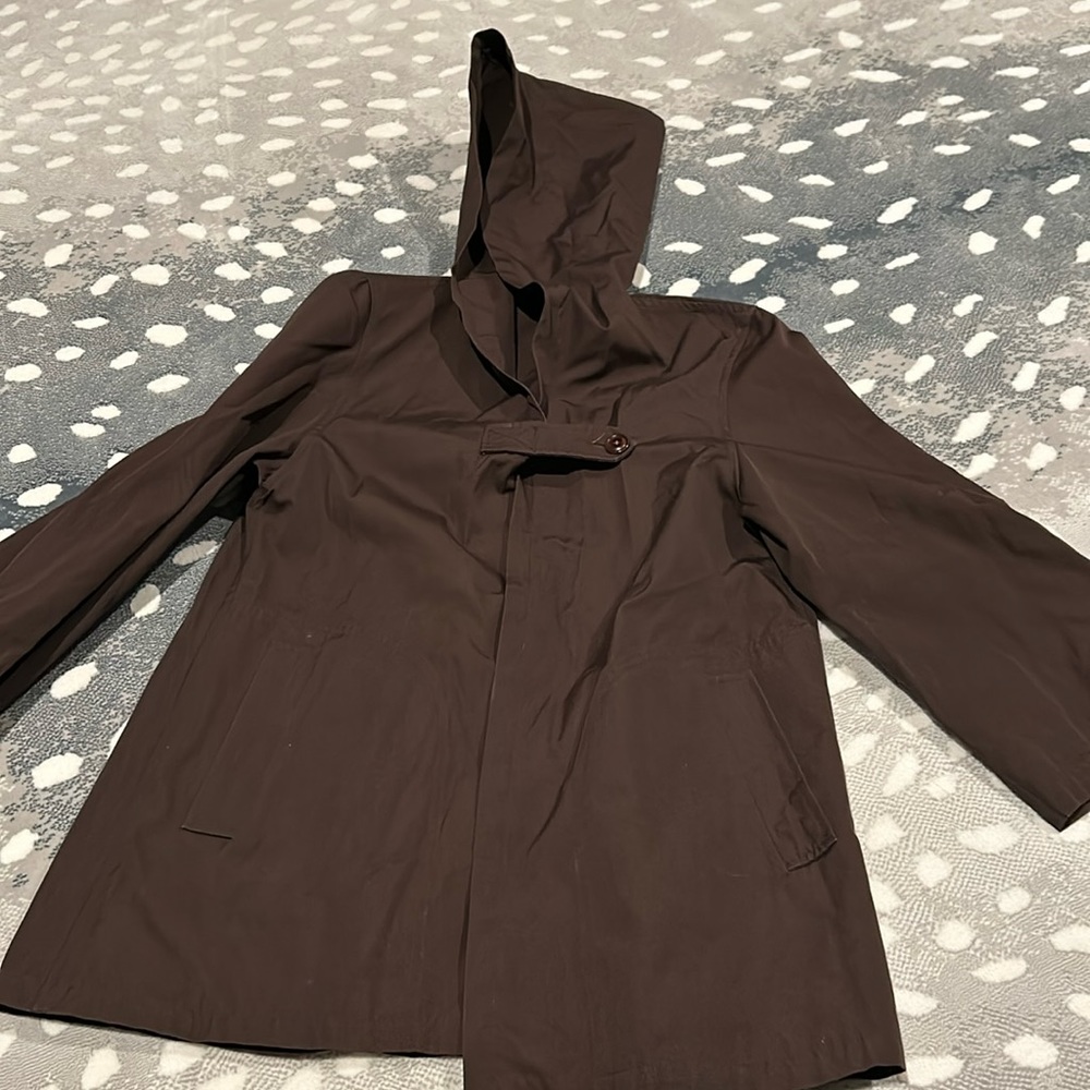 Brown oversized coat